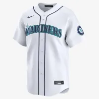 J.P. Crawford Seattle Mariners чоловічі Nike Dri-FIT ADV MLB Limited Jersey колір білий