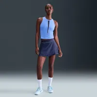NikeCourt Slam жіноча Dri-FIT Tennis Tank Top блакитний