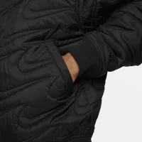 Nike Sportswear Swoosh мужские Quilted Куртка цвет черный