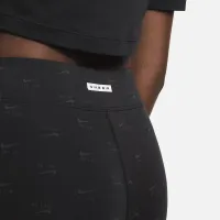 Nike Air женская С высокой Талией Printed лосины цвет черный
