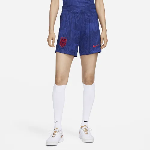 U.S. 2022/23 Stadium Away женская Nike Dri-FIT Soccer шорты синий