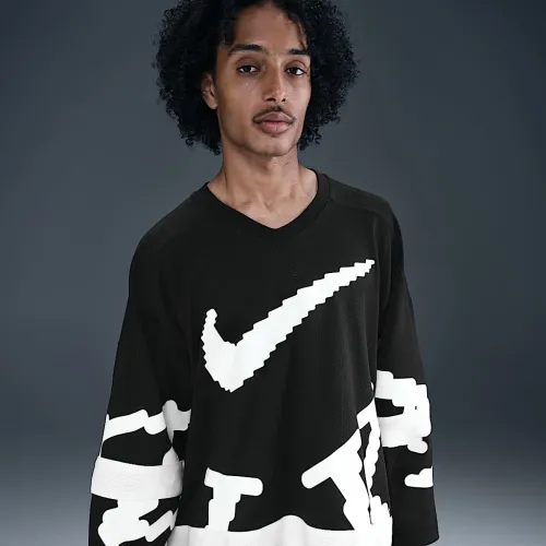 Nike Sportswear Club чоловічі Hockey Jersey колір чорний