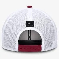 Alabama Crimson Tide On-Field Swoosh мужские Nike Dri-FIT College Trucker Adjustable Hat цвет серый