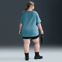 Nike Sportswear Essential женская футболка (большие размеры) синий
