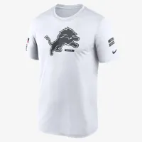 Detroit Lions Salute to Service Primary Edge Legend мужские Nike Dri-FIT NFL футболка цвет белый