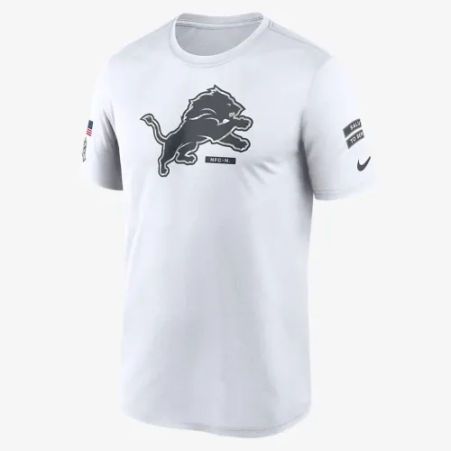 Detroit Lions Salute to Service Primary Edge Legend мужские Nike Dri-FIT NFL футболка цвет белый