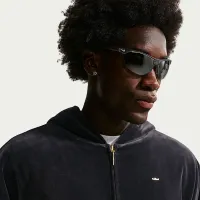 Nike LeBron чоловічі Velour Full-Zip баскетбольні Толстовка з капюшоном колір чорний