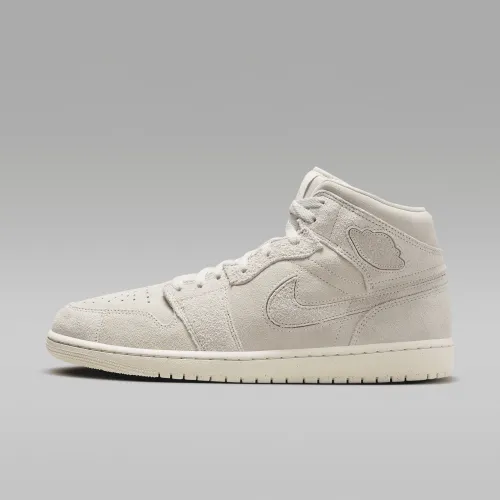 Nike Air Jordan 1 Mid SE Craft чоловічі Кросівки колір коричневий