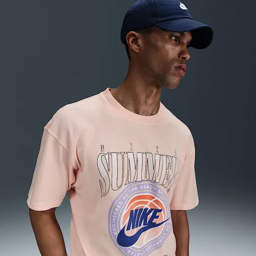 Nike мужские Max90 баскетбольные футболка Pink