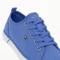 Кроссовки Tommy Hilfiger Vulc Canvas FW0FW08063-C30 - Голубые
