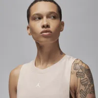 Nike Jordan Sport женская Diamond Tank Top цвет коричневый
