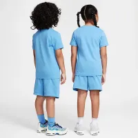 Nike Club Little дитячі Knit шорти комплект блакитний