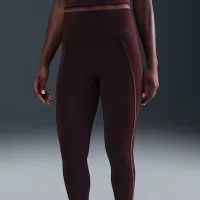 Nike One жіноча З високою талією 7/8 лосіни колір червоний