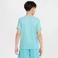 Nike Legend Big дитячі Dri-FIT футболка колір зелений