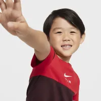 Nike Air Toddler 2-Piece Fleece шорти комплект колір червоний