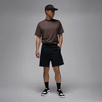 Nike Jordan Sport чоловічі Mock-Neck для гольфу футболка колір коричневий