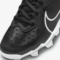 Nike Alpha Huarache 4 Keystone Little/Big дитячі бейсбольні бутси колір чорний