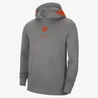 Nike College Dri-FIT Spotlight (Clemson) чоловічі Толстовка з капюшоном колір сірий
