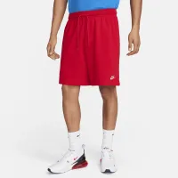 Nike Club чоловічі Knit шорти колір червоний