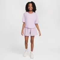 Nike Girls' Dri-FIT шорти колір фіолетовий