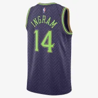 Brandon Ingram New Orleans Pelicans 2024/25 City Edition мужские Nike Dri-FIT NBA Swingman Jersey цвет фиолетовый