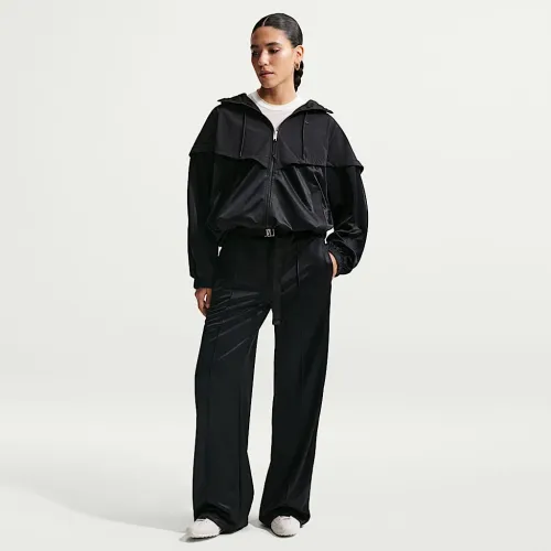 Nike Sportswear женская Loose Mid-Rise Belted Pintuck Pants цвет черный