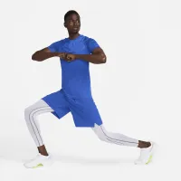Nike Pro чоловічі Dri-FIT Slim Short-Sleeve Top блакитний