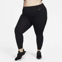 Nike Universa женская Medium-Support С высокой Талией 7/8 лосины с карманами(большие размеры) цвет черный