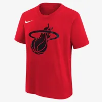 Miami Heat Essential City Edition Big дитячі Nike NBA футболка колір червоний