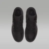 Nike Air Jordan 1 Low Big детские Кроссовки цвет черный