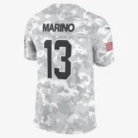 Dan Marino Miami Dolphins Salute to Service чоловічі Nike Dri-FIT NFL Limited Jersey колір білий