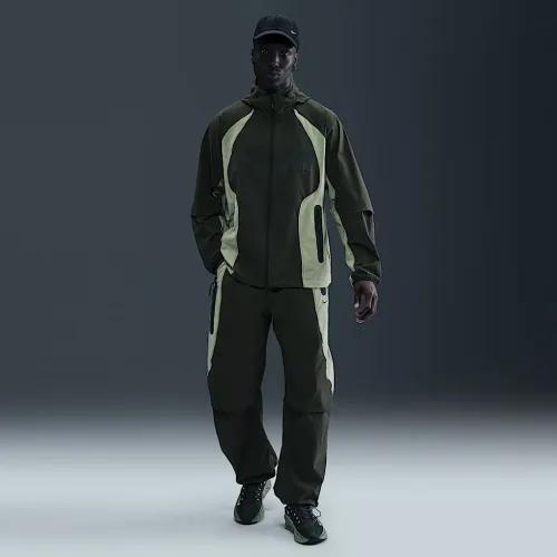 Nike Tech чоловічі Dri-FIT Woven Color-Block оверсайз Pants колір зелений