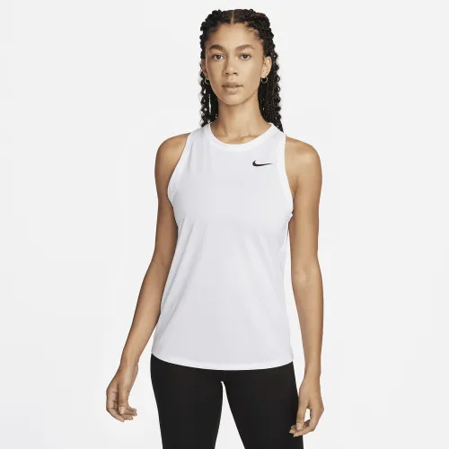 Nike Dri-FIT женская тренировочные Tank цвет белый