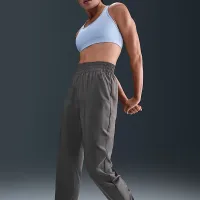 Nike One женская Dri-FIT С высокой Талией 7/8 Joggers цвет серый