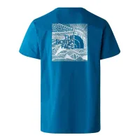 Футболка The North Face колір червонийbox Celebration 0A87NVRBI1 - Блакитна