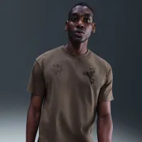 Nike Sportswear Max90 футболка колір коричневий