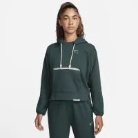 Nike Dri-FIT Swoosh Fly Standard Issue жіноча Pullover баскетбольні Толстовка з капюшоном колір зелений