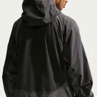 Nike Tech мужские Dri-FIT Woven Full-Zip Color-Block Windrunner Куртка цвет серый