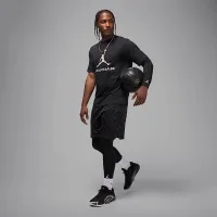 Nike Jordan Sport чоловічі Dri-FIT Printed Diamond шорти колір чорний