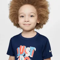 Nike Dri-FIT Toddler Icon Tee синий