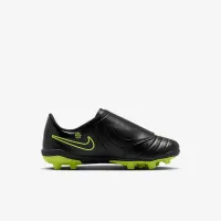 Nike Jr. Tiempo Legend 10 Club Little дитячі Multi-Ground Low Top футбольні бутси колір чорний