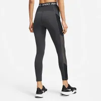 Nike Pro женская С высокой Талией 7/8 лосины с карманамицвет серый