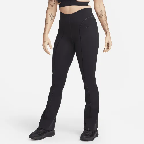 Nike FutureMove жіноча Dri-FIT З високою талією Pants з кишенямиколір чорний