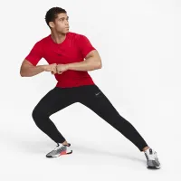 Nike Pro чоловічі Dri-FIT Slim Short-Sleeve Top колір червоний
