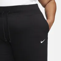 Nike Sportswear Phoenix Fleece женская С высокой Талией Wide-Leg Sweatpants (большие размеры) цвет черный