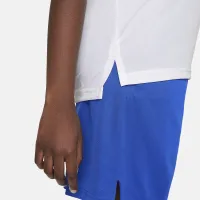Nike Dri-FIT Big дитячі (для хлопчиків) тренувальні Top колір білий
