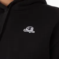 Кофта/футболка Champion C Embroidery Fleece Толстовка с капюшоном 115479-KK001 -  Черная