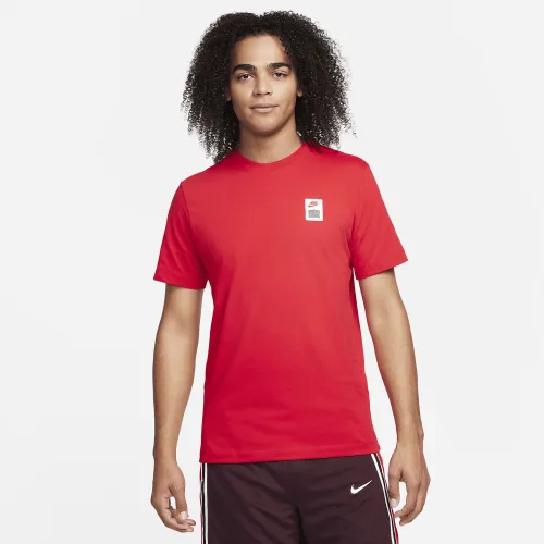 Nike чоловічі баскетбольні футболка колір червоний