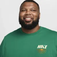 Nike Sportswear мужские футболка цвет зеленый