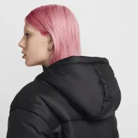Nike Sportswear Classic Puffer жіноча Therma-FIT Loose Hooded Куртка колір чорний